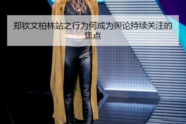 郑钦文柏林站之行为何成为舆论持续关注的焦点